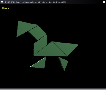 Tangram Duck